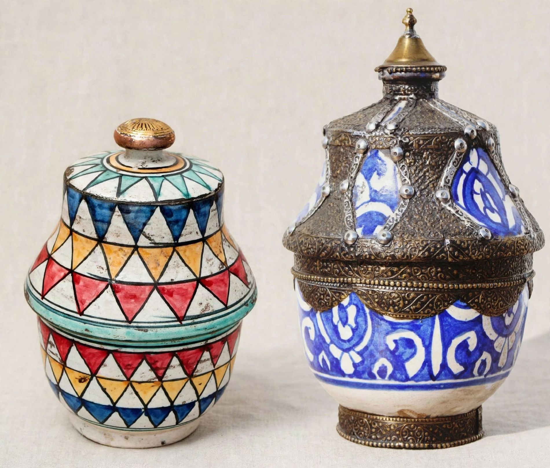 Vaso Jebbana ceramica marocchina